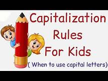 Video thumbnail for Capitalization Rules /When to use capital letters /ENGLISH GRAMMAR
