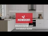Video thumbnail for Howdens 931mm Corner Unit Installation Guide