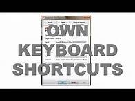 Video thumbnail for How to make your own keyboard shortcuts in Windows