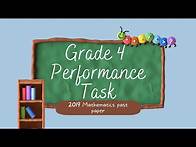 Video thumbnail for Grade 4 Mathematics Performance Task past paper| PEP Practice