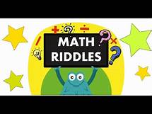 Video thumbnail for Best Math Riddles With Answer for testing your brain IQ |