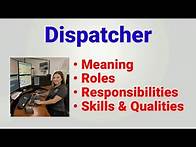 Video thumbnail for Dispatcher job description | dispatcher roles responsibilities | job work | Qualities skills