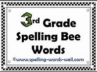 Video thumbnail for 3rd Grade Spelling Bee Words