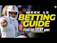 Video thumbnail for NFL Week 13 Betting Guide: EXPERT Picks for EVERY Game | CBS Sports HQ