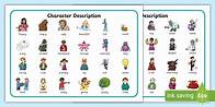Video thumbnail for EYFS/KS1 Character Description Word Mat