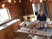 Video thumbnail for How To Make a Solid Surface Corian CounterTop: Expert Guide (log home, bus conversion, skoolie tour)