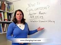 Video thumbnail for What Is Evaluation