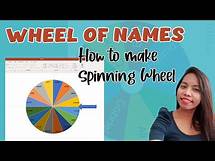 Video thumbnail for How to Create SPINNING WHEEL or Wheel of Names for games or Online Class| TUTORIAL