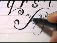 Video thumbnail for Fancy Cursive Writing - How To Write ABC in Fancy Letters