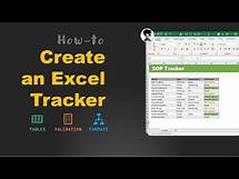 Video thumbnail for How to create an elegant, fun & useful tracker with Excel