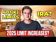 Video thumbnail for Max Out Your IRA and 401(k): Contribution Limit Changes 2025