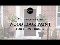 Video thumbnail for Giani Wood Look for Front Doors: Full Demo
