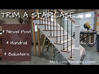 Video thumbnail for Install A Newel Post, Handrail, and Balusters