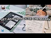 Video thumbnail for How to get a 9 in GCSE CHEMISTRY 2023 | memorisation techniques, how to use past papers