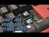 Video thumbnail for Mechanical Keyboard Stabilizers Overview