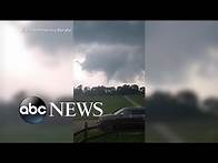 Video thumbnail for Tornados, summer storms leave path of destruction in Northeast l ABC News