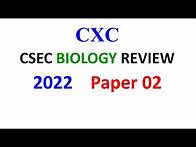 Video thumbnail for CSEC BIO 2022 PAPER 2 Review (Answers & Explanations)