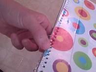 Video thumbnail for How to Decorate a Spiral Notebook with Decorative Paper