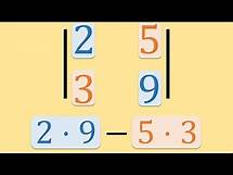 Video thumbnail for Mastering 2x2 Matrix Determinants in Under 2 Minutes