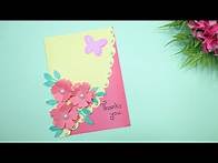 Video thumbnail for High Quality Thank You Cards | Make A Thank You Card | Thankful Cards | Do It Yourself Crafts
