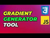 Video thumbnail for Build CSS Gradient Generator Tool | Custom CSS Variables & Javascript