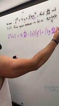 Video thumbnail for Implicit Differentiation A-Level Maths Practice Question | NeilDoesMaths