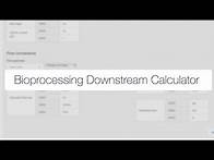 Video thumbnail for Thermo Fisher Scientific Bioprocessing Downstream Calculators
