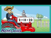 Video thumbnail for Meet the Math Drills - Multiplication (FREE) | Preschool Prep Company