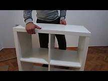 Video thumbnail for How to Assemble Ikea Kallax 4 Cubes Shelf
