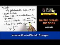 Video thumbnail for Class 12 Physics | Electrostatics | #1 Electric Field & Charges | For JEE & NEET