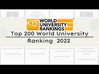 Video thumbnail for [2022]Top 200 Qs World University Ranking 2022｜QS 2022 University Ranking ｜QS Ranking 2022