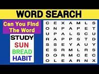 Video thumbnail for Word Search: Can You Find The Hidden Word | Word Puzzle | Spot the Hidden Words | Word Game |