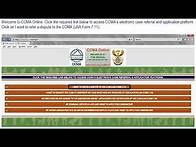 Video thumbnail for Tutorial on how to use the CCMA's digital case referral platform