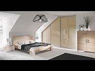 Video thumbnail for Slanted Sliding Door System By Komandor