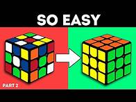 Video thumbnail for How to solve a Rubik’s cube | The Easiest tutorial | Part 2