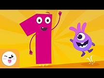 Video thumbnail for The number 1 for kids - Learning to count - Numbers for children - The number one song