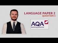 Video thumbnail for How to Answer AQA's English Language Paper 2, Question 5