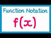 Video thumbnail for Function Notation - GCSE Higher Maths