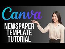 Video thumbnail for Canva Newspaper Template Tutorial | How to Create Newspaper on Canva (2025)