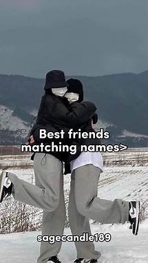 Video thumbnail for Matching Names for Best Friends - Unique Ideas for Bestie Names