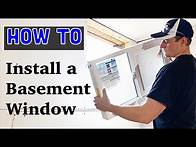 Video thumbnail for How to Replace a Basement Window
