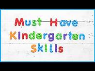 Video thumbnail for Must-Have Kindergarten Skills | What to Teach in Kindergarten | Kindergarten Checklist