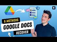 Video thumbnail for Google Docs: 6 Methods to Recover Deleted Google Docs [2024 New Guide]