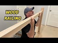 Video thumbnail for How To Install Stairwell Handrail & Soleplate