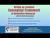 Video thumbnail for Writing an Excellent Conceptual Framework in Qualitative Research Workshop #yourscpa