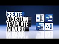Video thumbnail for How to Create and Use Templates in Microsoft Word – Step-by-Step Guide!