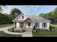 Video thumbnail for MODERN FARMHOUSE PLAN 041-00240 WITH INTERIOR