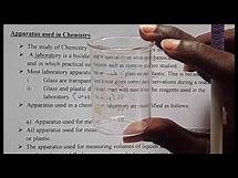 Video thumbnail for FORM 1: TOPIC 1: INTRODUCTION TO CHEMISTRY: LESSON 4