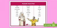 Video thumbnail for KS2 Macbeth Word Mat