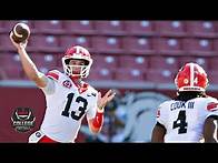 Video thumbnail for Georgia Bulldogs vs. Arkansas Razorbacks | 2020 College Football Highlights